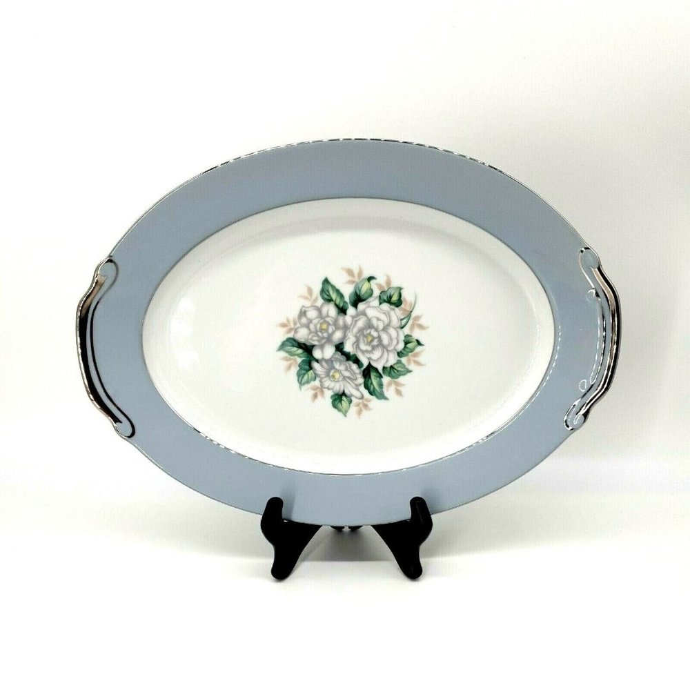 Harmony House Platter Serving Dish 14" x 10" Sheraton Set Replacement Magnolia